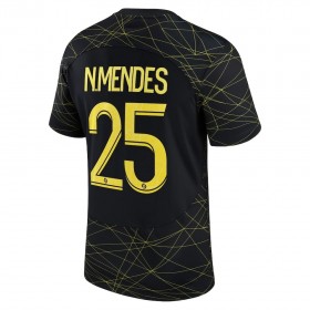 Camisetas Paris Saint Germain N. MENDES 25 4ª Jordan 2022/23 - Hombre